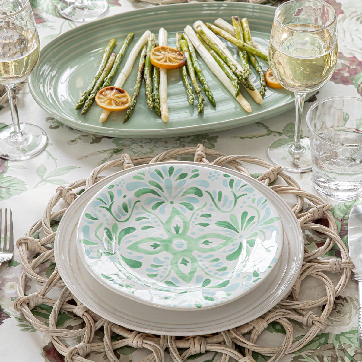 Bilbao 5pc Place Setting - Whitewash - Image 11