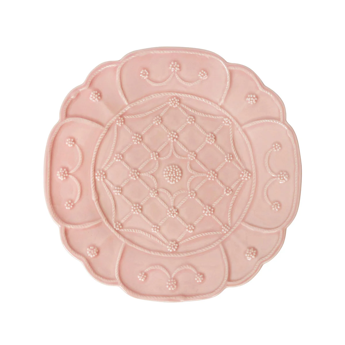 Jardins du Monde Dessert/Salad Plate Assorted Set/4 - Blush - Image 10