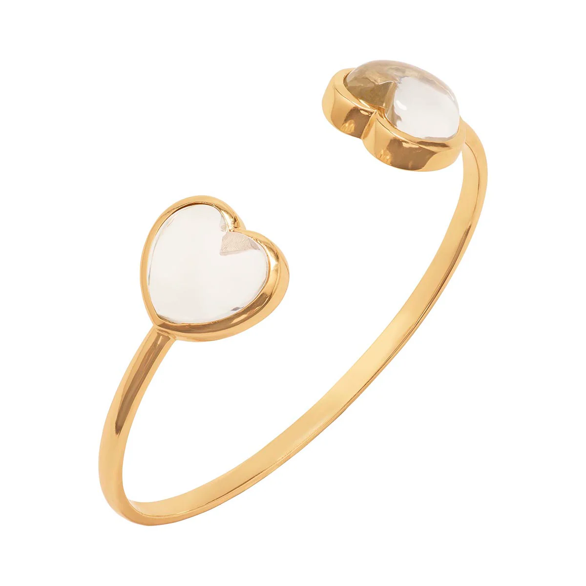 Love Bangle - Clear Quartz - Image 5