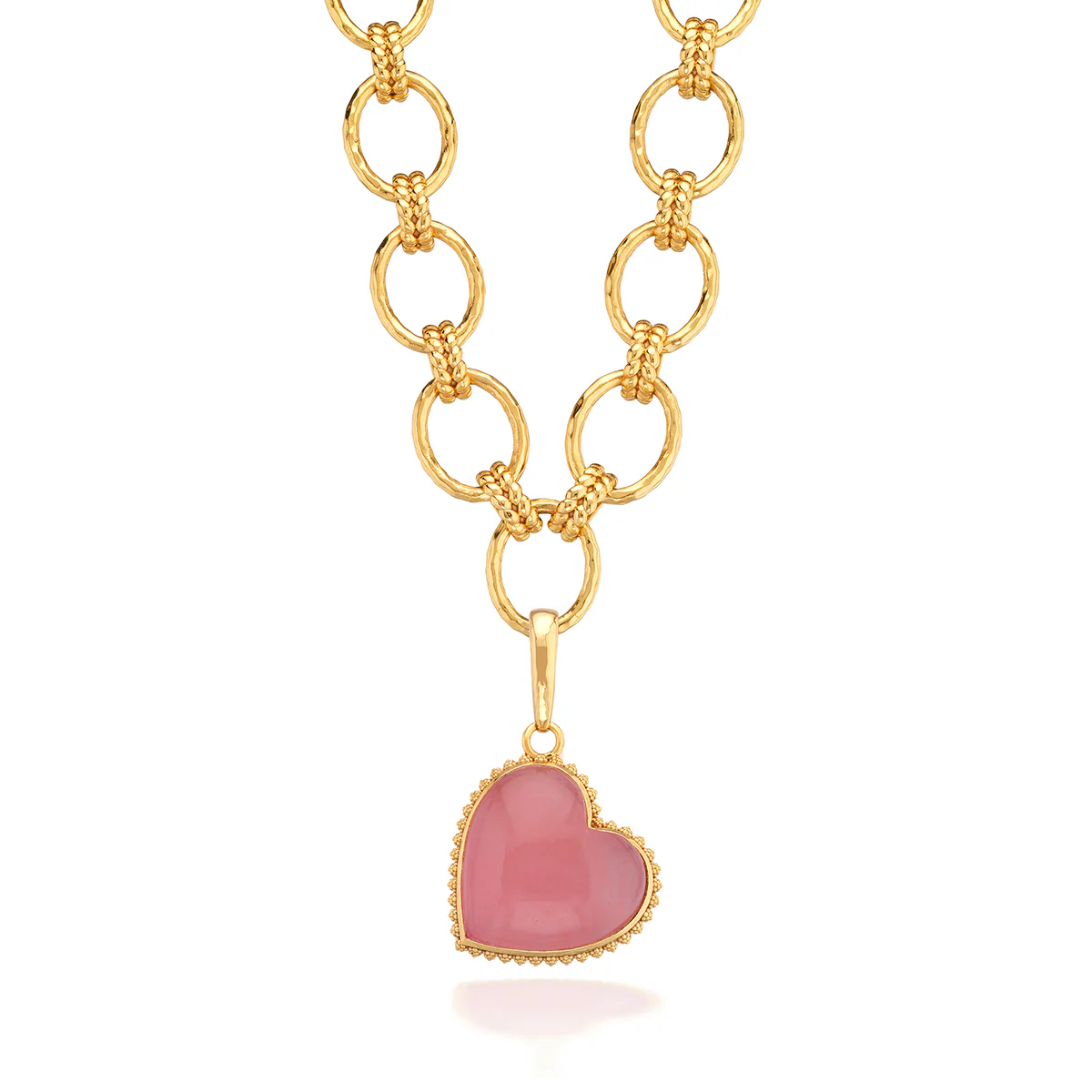 Love Gem Charm/Pendant - Pink - Image 3
