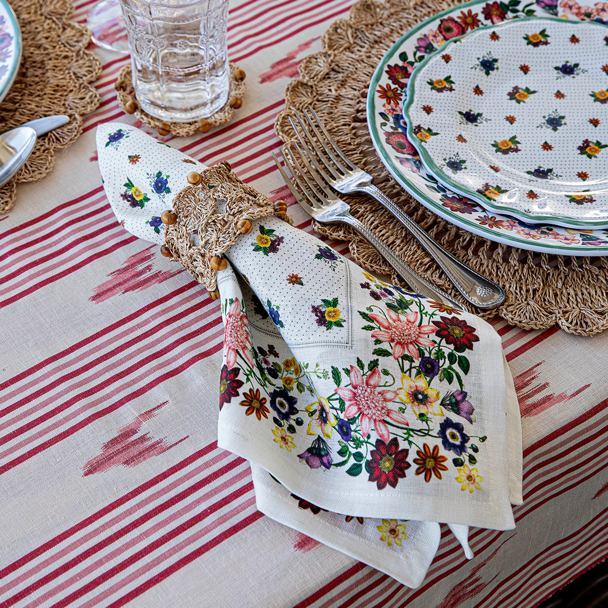Mirabelle Napkin Set/4 - Multi - Image 4
